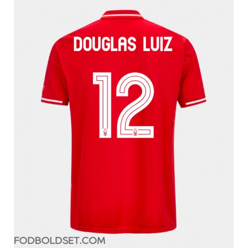 Nottingham Forest Douglas Luiz #12 Hjemmebanetrøje 2025-26 Kortærmet